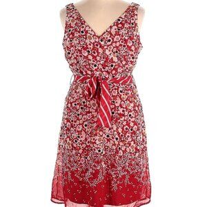 Faith Love Passion Chiffon Belted Dress, Size 16